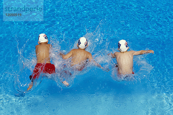 Schwimmen Jungen