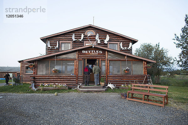 Bettles Lodge At Bettles  Inneres Alaska  USA