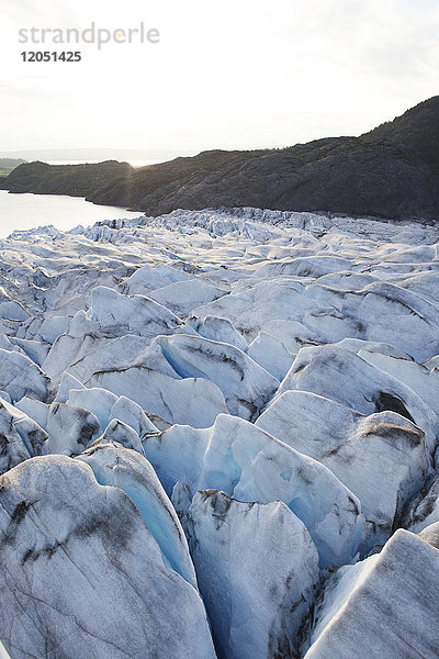 Grewingk-Gletscher  Alaska  Kenai-Berge  Kachemak Bay State Park