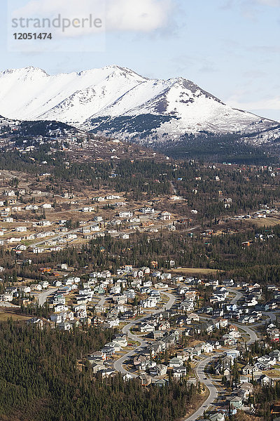 Luftaufnahme des Providence Hospital  Anchorage  Süd-Zentral-Alaska  USA