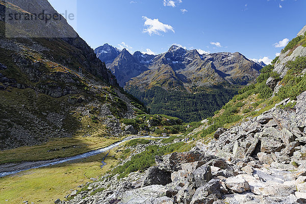 Österreich  Tirol  Ötztal  Gries bei Laengenfeld  Winnebachtal