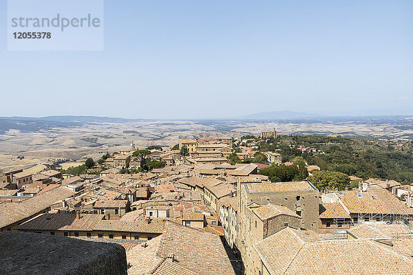 Italien  Toskana  San Gimignano  Stadtbild