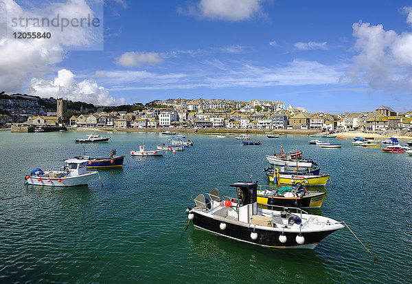Großbritannien  England  Cornwall  St. Ives  Fischereihafen
