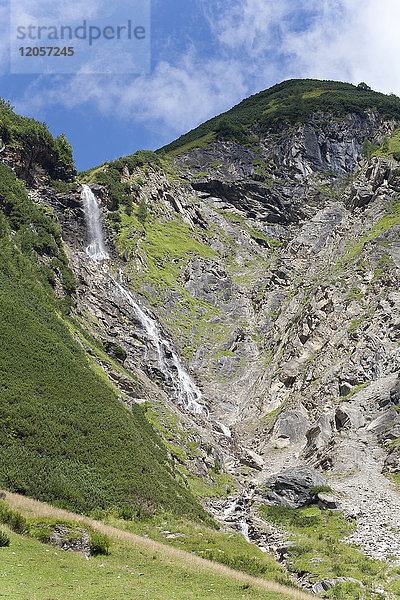 Österreich  Pinzgau  Rauris  Wasserfälle im Krumltal