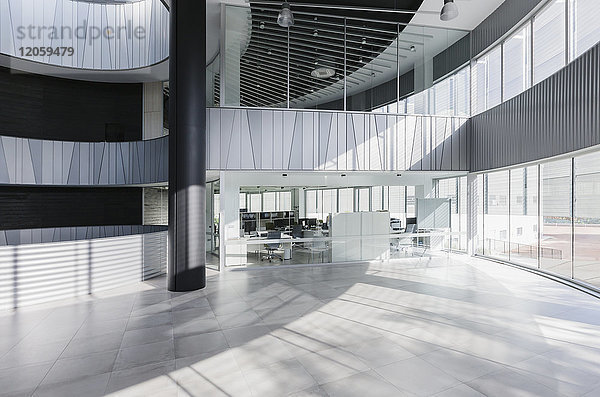 Moderne Architekturbüro-Lobby
