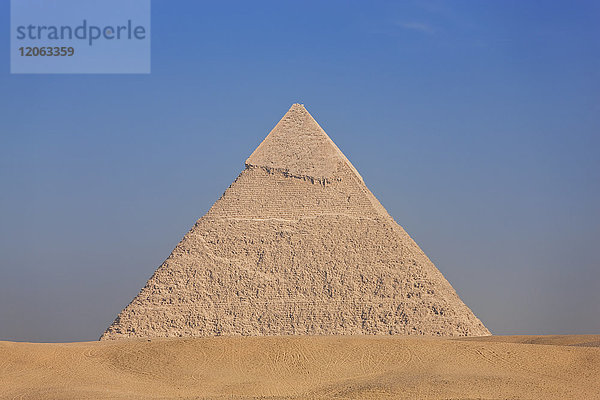 Große Pyramide von Gizeh  Pyramide von Khufu  Cheops-Pyramide  El Gizeh  Ägypten.