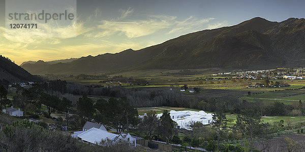 Franschhoek  Westkap  Südafrika  Afrika