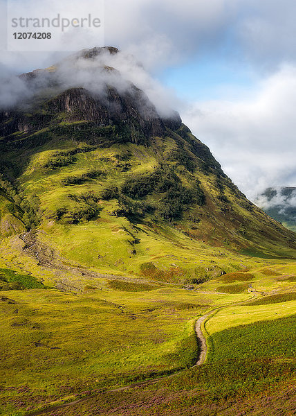 Glencoe  Highlands  Schottland  Vereinigtes Königreich  Europa