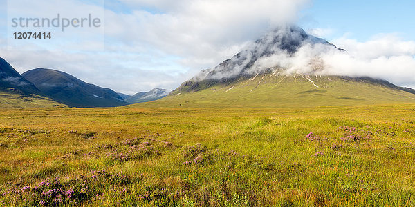 Buchaille Etive Mor  Glencoe  Highlands  Schottland  Vereinigtes Königreich  Europa
