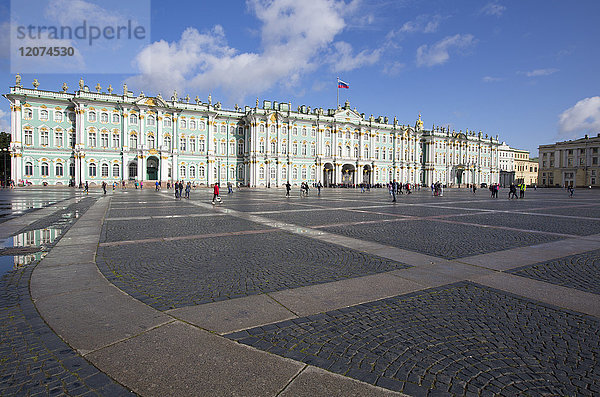 Staatliches Eremitage-Museum  UNESCO-Weltkulturerbe  St. Petersburg  Russland  Europa
