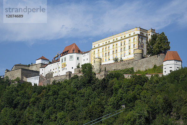 Festung Veste Oberhaus  Passau  Niederbayern  Deutschland  Europa