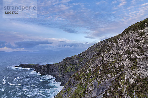 Fogher Cliffs  Valentia Island  Grafschaft Kerry  Munster  Republik Irland  Europa