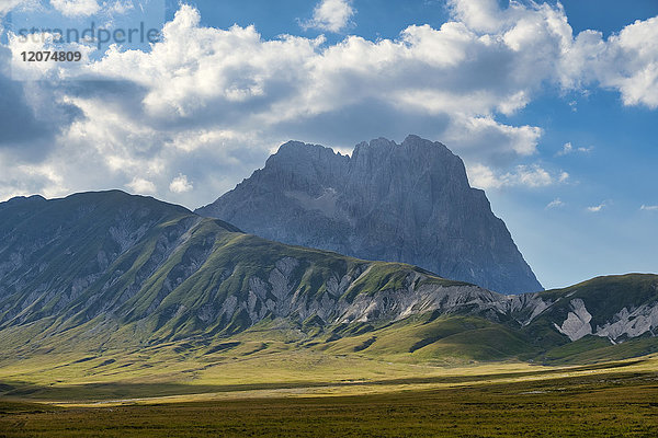 Gipfel Corno Grande  Nationalpark Gran Sasso e Monti della Laga  Abruzzen  Italien  Europa