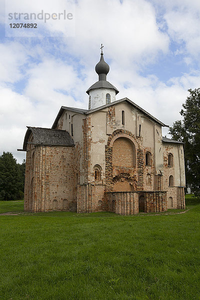 Paraskeva-Kirche  13. Jahrhundert  UNESCO-Welterbe  Weliki Nowgorod  Gebiet Nowgorod  Russland  Europa
