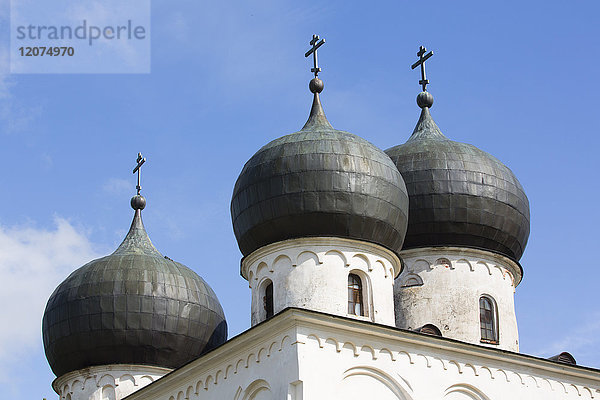 Kathedrale  St. Antonius-Kloster  UNESCO-Weltkulturerbe  Weliki Nowgorod  Gebiet Nowgorod  Russland  Europa