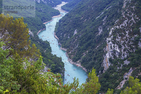 Gorges du Verdon  Provence-Alpes-Cote d'Azur  Provence  Frankreich  Europa