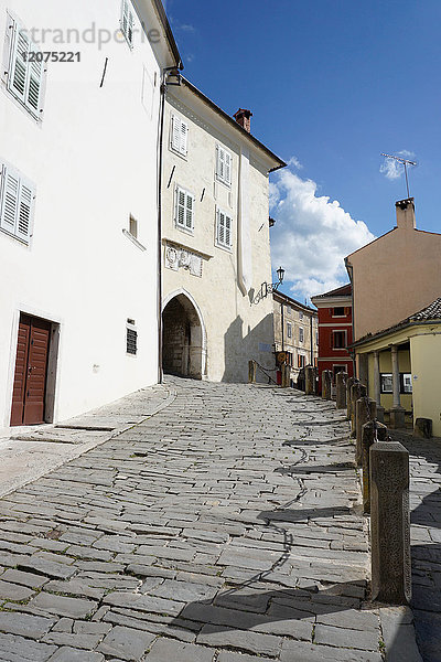 Bergdorf Motovun  Istra-Halbinsel  Kroatien  Europa