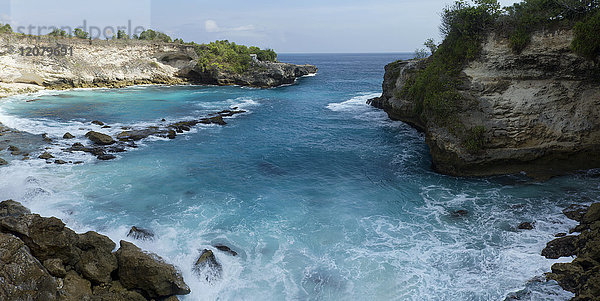 Indonesien  Bali  Nusa Lembongan  Nusa Ceningan  Blaue Lagune