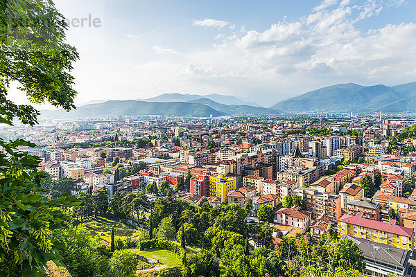 Italien  Lombardei  Brescia  Stadtansicht