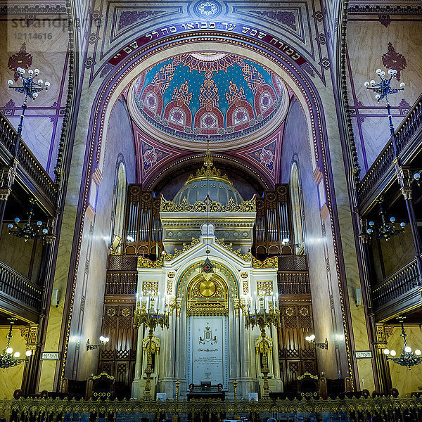 Die Große Synagoge in der Dohany-Straße; Budapest  Budapest  Ungarn