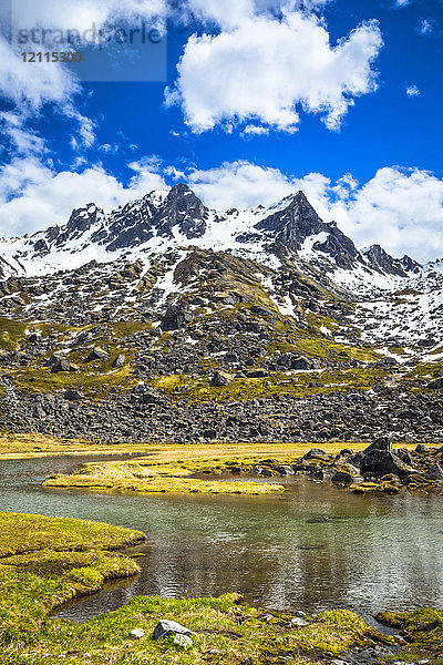 Reed Lakes  Hatcher Pass; Palmer  Alaska  Vereinigte Staaten von Amerika