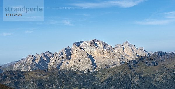 Marmolata  Marmolada-Massiv  Dolomiten  Südtirol  Trentino-Südtirol  Italien  Europa