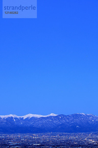 Akashi-Gebirge  Präfektur Yamanashi  Japan