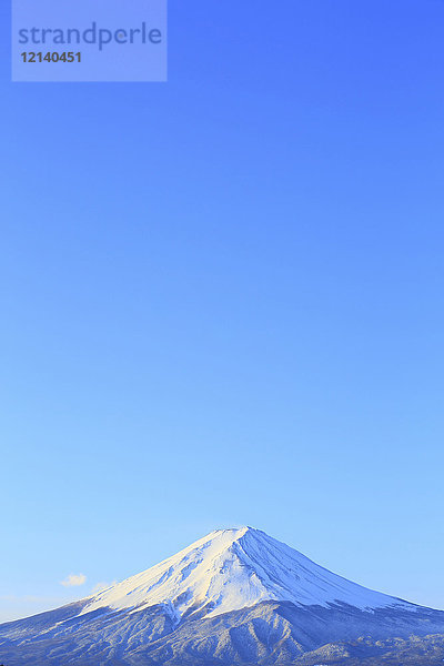 Schöne Aussicht auf den Berg Fuji  Präfektur Yamanashi  Japan