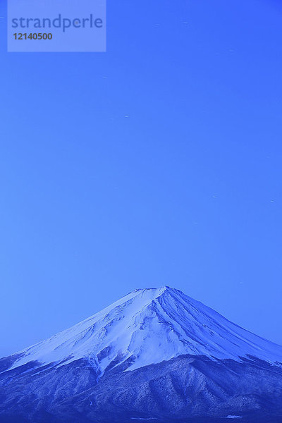 Schöne Aussicht auf den Berg Fuji  Präfektur Yamanashi  Japan