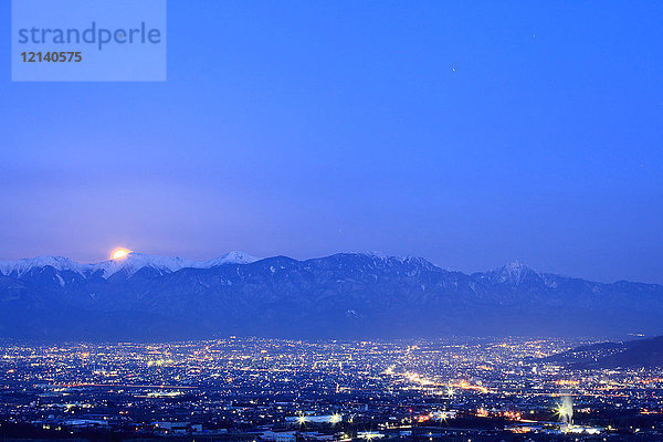 Akashi-Gebirge  Präfektur Yamanashi  Japan