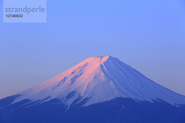 Schöne Aussicht auf den Berg Fuji  Präfektur Yamanashi  Japan