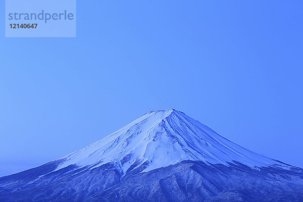 Schöne Aussicht auf den Berg Fuji  Präfektur Yamanashi  Japan