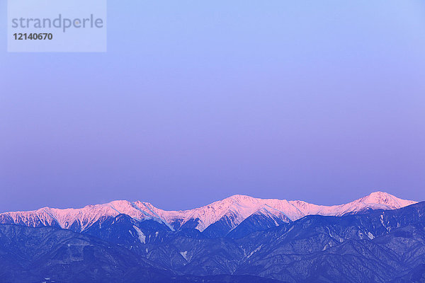 Akashi-Gebirge  Präfektur Yamanashi  Japan