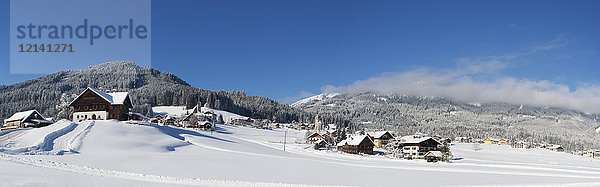 Österreich  Oberösterreich  Salzkammergut  Gosau  Skigebiet Dachstein-West