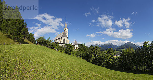 Österreich  Land Salzburg  Lungau  Tamsweg  Wallfahrtskirche St. Leonhard