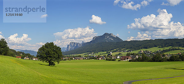 Österreich  Land Salzburg  Flachgau  Thalgau  Drachenwand und Schober