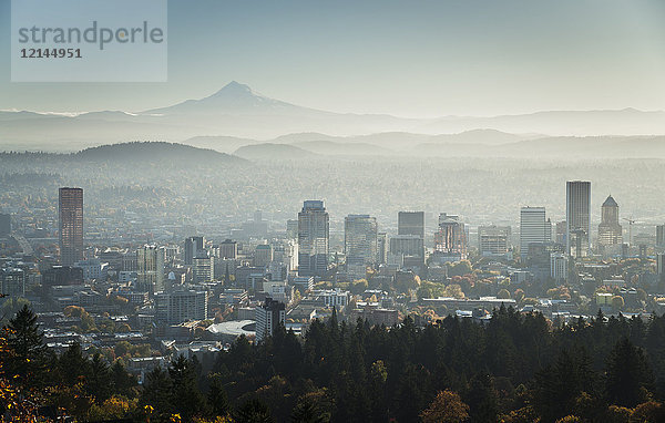 USA  Oregon  Portland  Stadtansicht