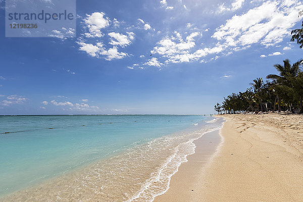 Mauritius  Südwestküste  Indischer Ozean  Strand von Le Morne