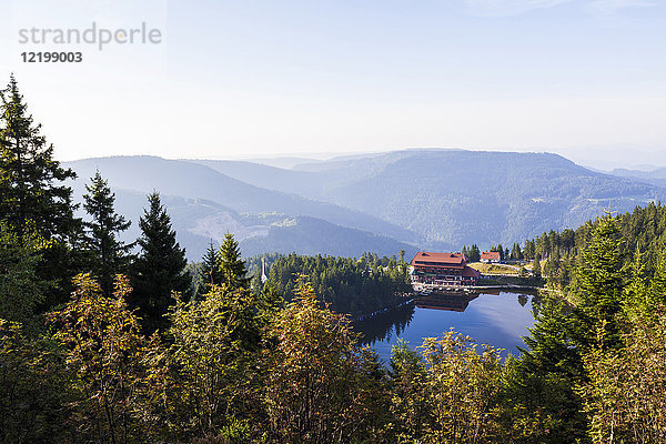 Deutschland  Baden-Württemberg  Schwarzwald  Hotel am Mummelsee