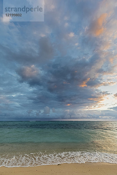 Mauritius  Südwestküste  Indischer Ozean  Strand von Le Morne