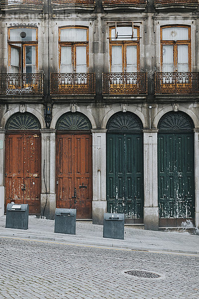 Portugal  Porto  Hausfassade  Teilansicht