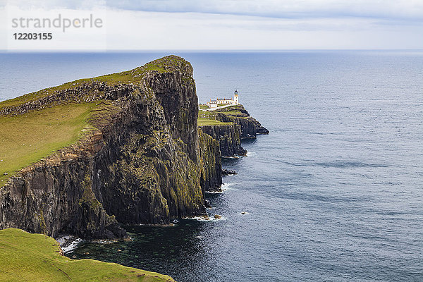 Großbritannien  Schottland  nner Hebrides  Isle of Skye  Neist Point  Leuchtturm