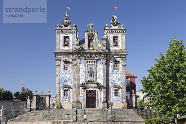 Kirche San Ildefonso  Praca da Batalha  Porto (Oporto)  Portugal  Europa