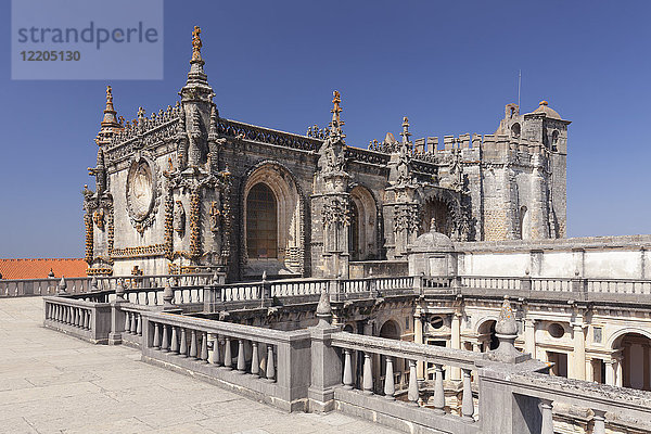 Kloster Convento de Cristi (Christuskloster)  UNESCO-Weltkulturerbe  Tomar  Bezirk Santarem  Portugal  Europa