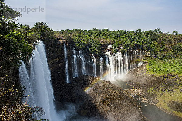 Kalandula-Wasserfälle  Provinz Malanje  Angola  Afrika