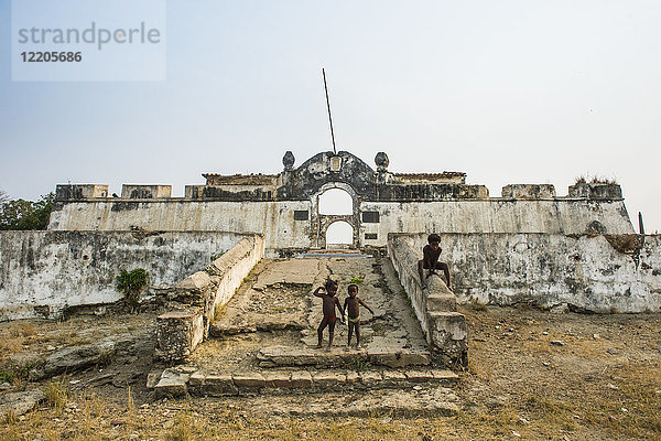 Die Festung von Massangano  Cuanza Norte  Angola  Afrika