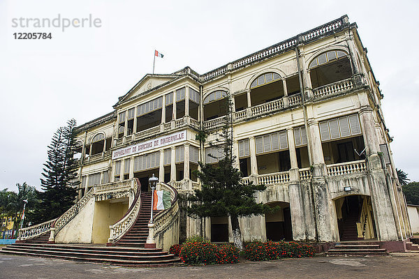 Das Herrenhaus des Gouverneurs  Bingerville  Abidjan  Elfenbeinküste  Westafrika  Afrika