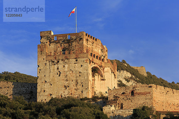 Moorish Castle  Gibraltar  Vereinigtes Königreich  Europa