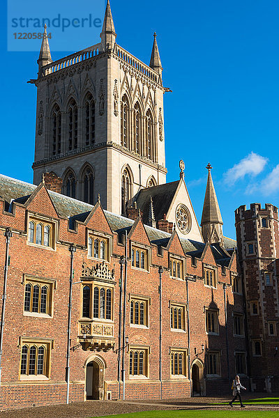 St. Johns College Chapel  Universität Cambridge  Cambridge  Cambridgeshire  England  Vereinigtes Königreich  Europa