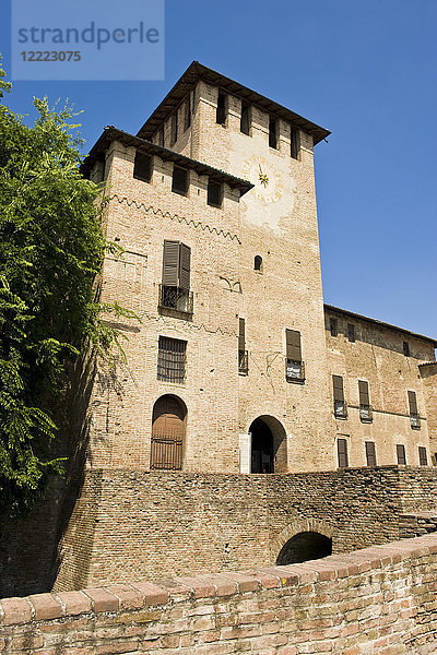 Festung Sanvitale  Fontanellato  Provinz Parma  Italien